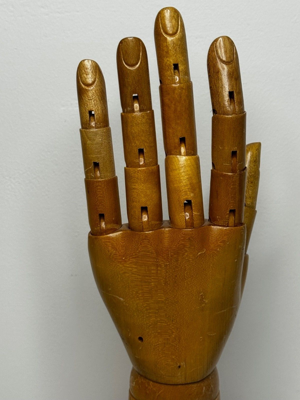 photo buy Antique Retail Stand Articulated Hand Model For Dents Of Worcester Gloves C1920