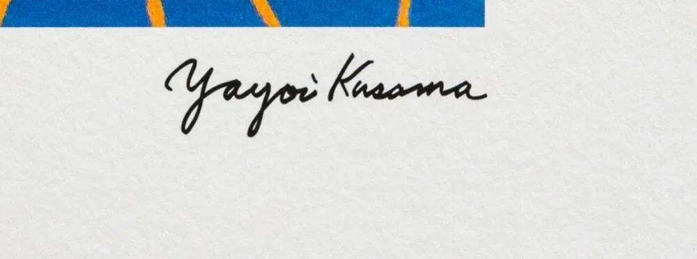 Naar Yayoi Kusama, Seahorses, Lithografie, jaren 1990 photo Kunst