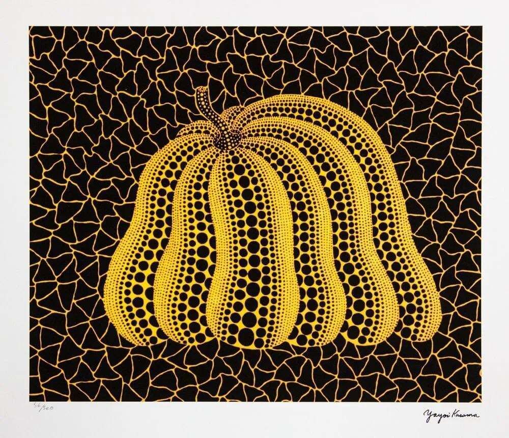 After Yayoi Kusama, Pumpkin, Lithograph, 1990s