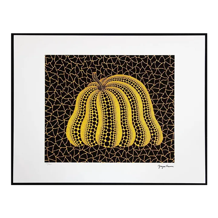 After Yayoi Kusama, Pumpkin, Lithograph, 1990s photo for sale