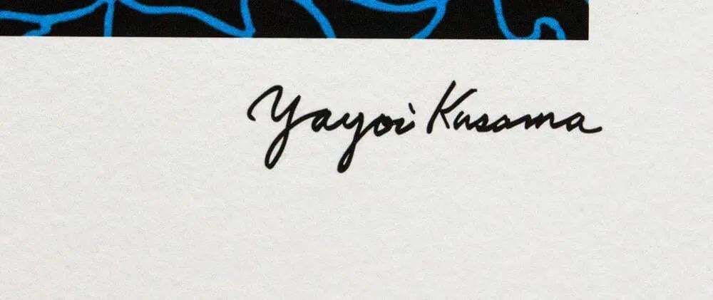 Naar Yayoi Kusama, Flowers, Lithografie, jaren 1990 photo Kunst