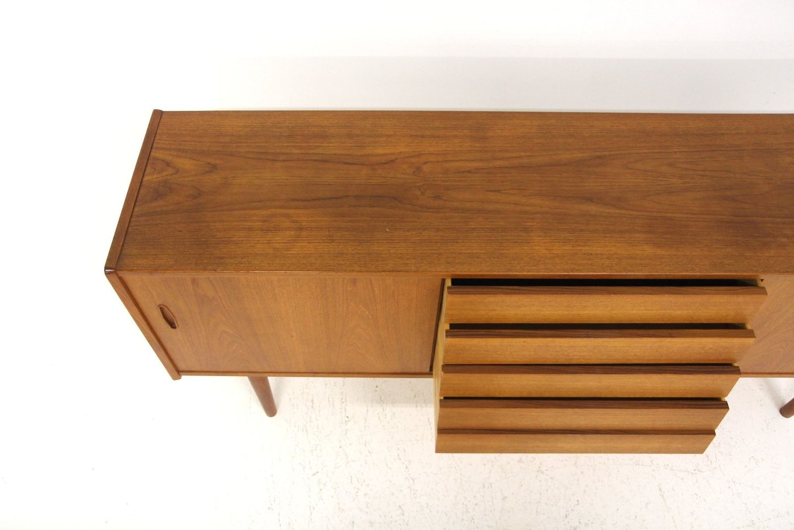 Enfilade scandinave Trio en teck par Nils Jonsson pour Troeds, Suède, 1960 photo vinterior