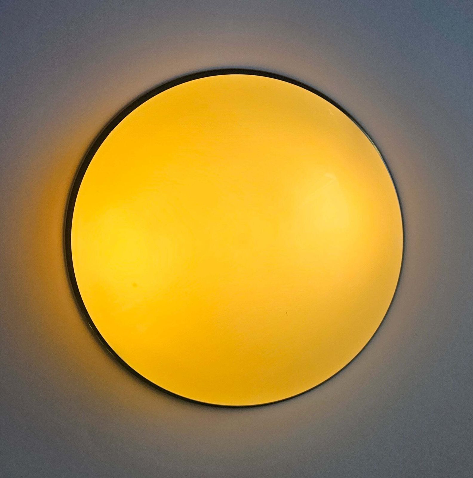 Rare Midcentury Flush Mount In Bauhaus Style, Germany, 1970s photo buy