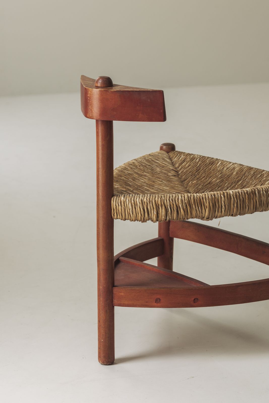 Dutch Sculptural Accent Chair, Attributed Wim Den Boon, 1960s photo Furniture
