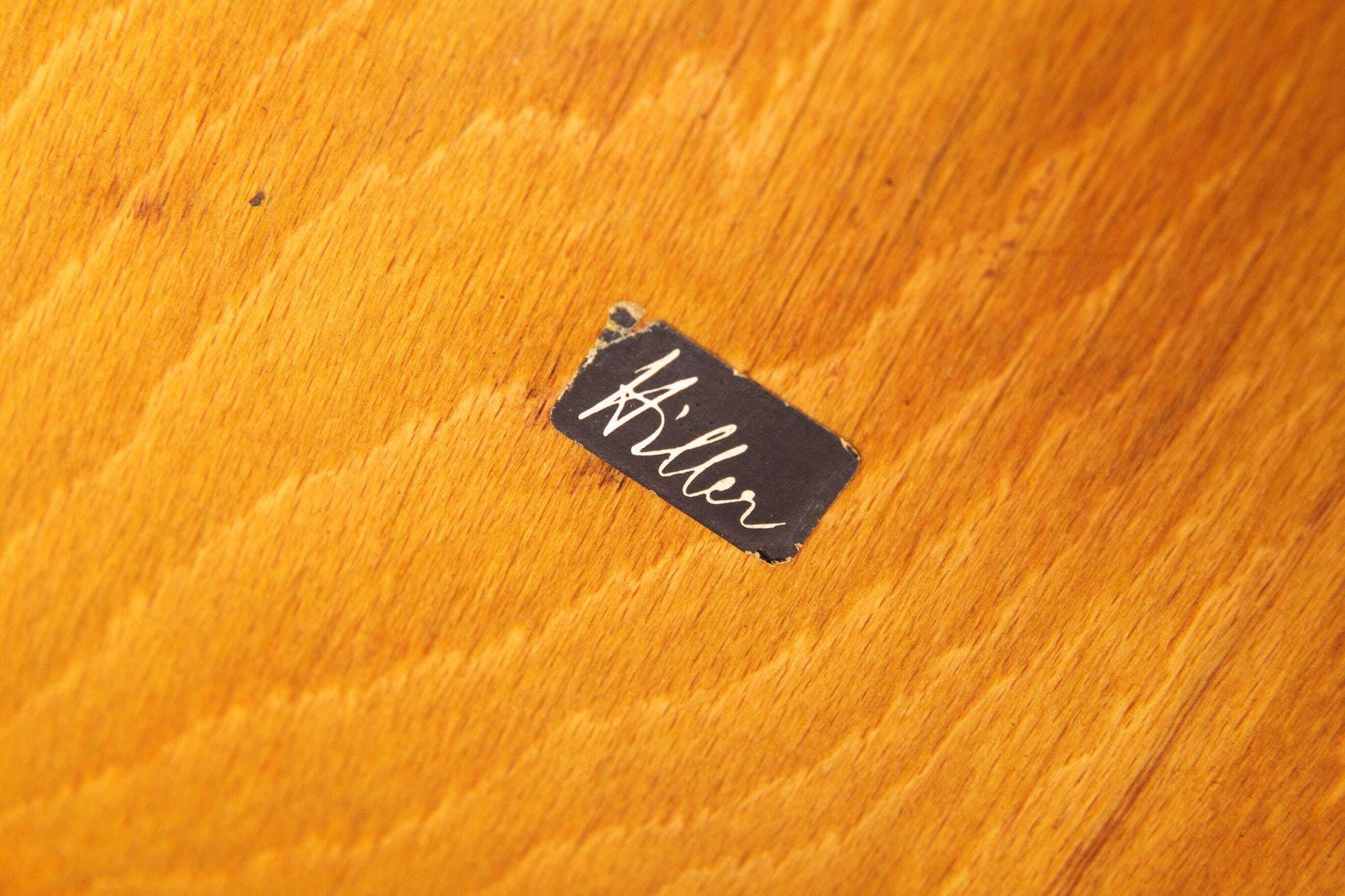 photo furniture Vintage Hiller Folding Chair | German Beech Wood Chair | Space Saving Mid Century Design, 1970s