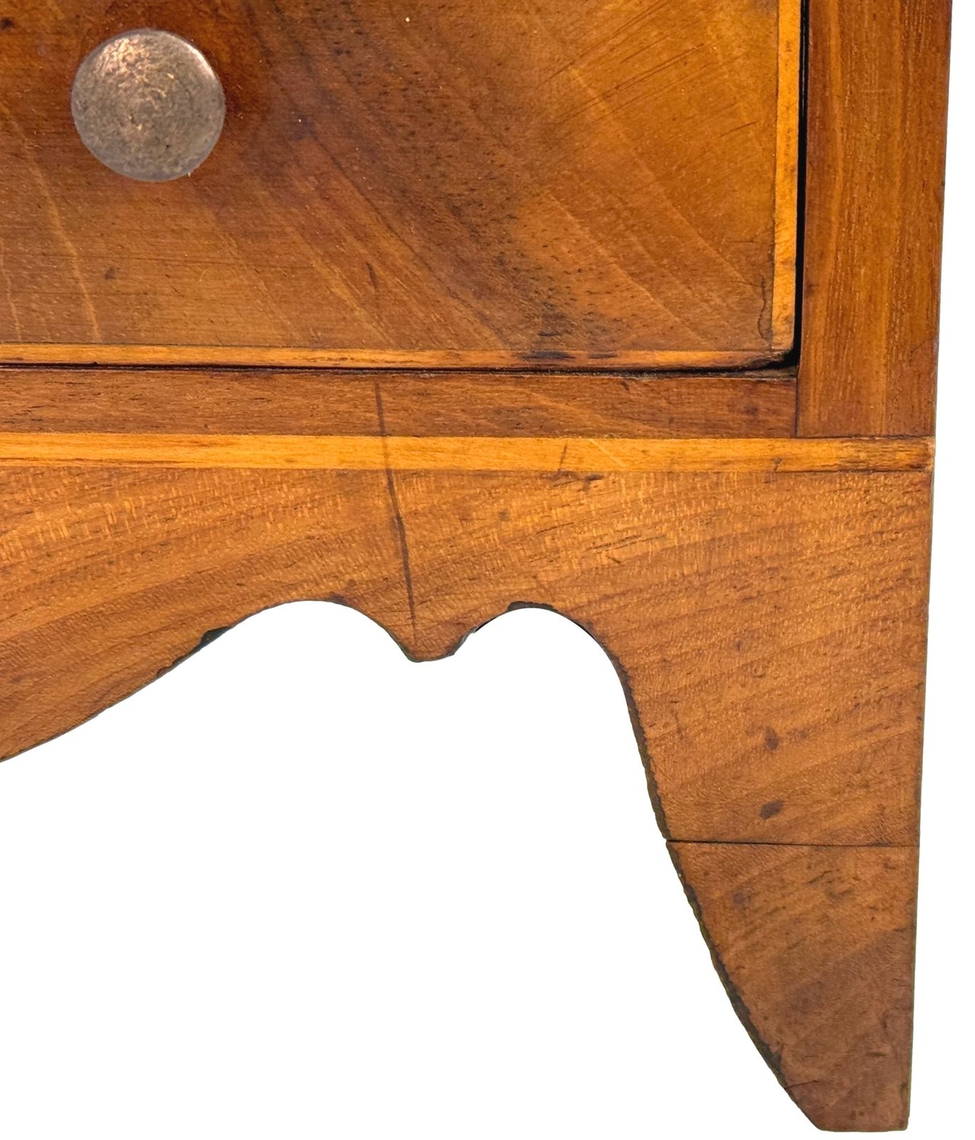 Petite commode miniature georgienne en acajou, XVIIIe siècle (Angleterre, vers 1790) photo 1495.0