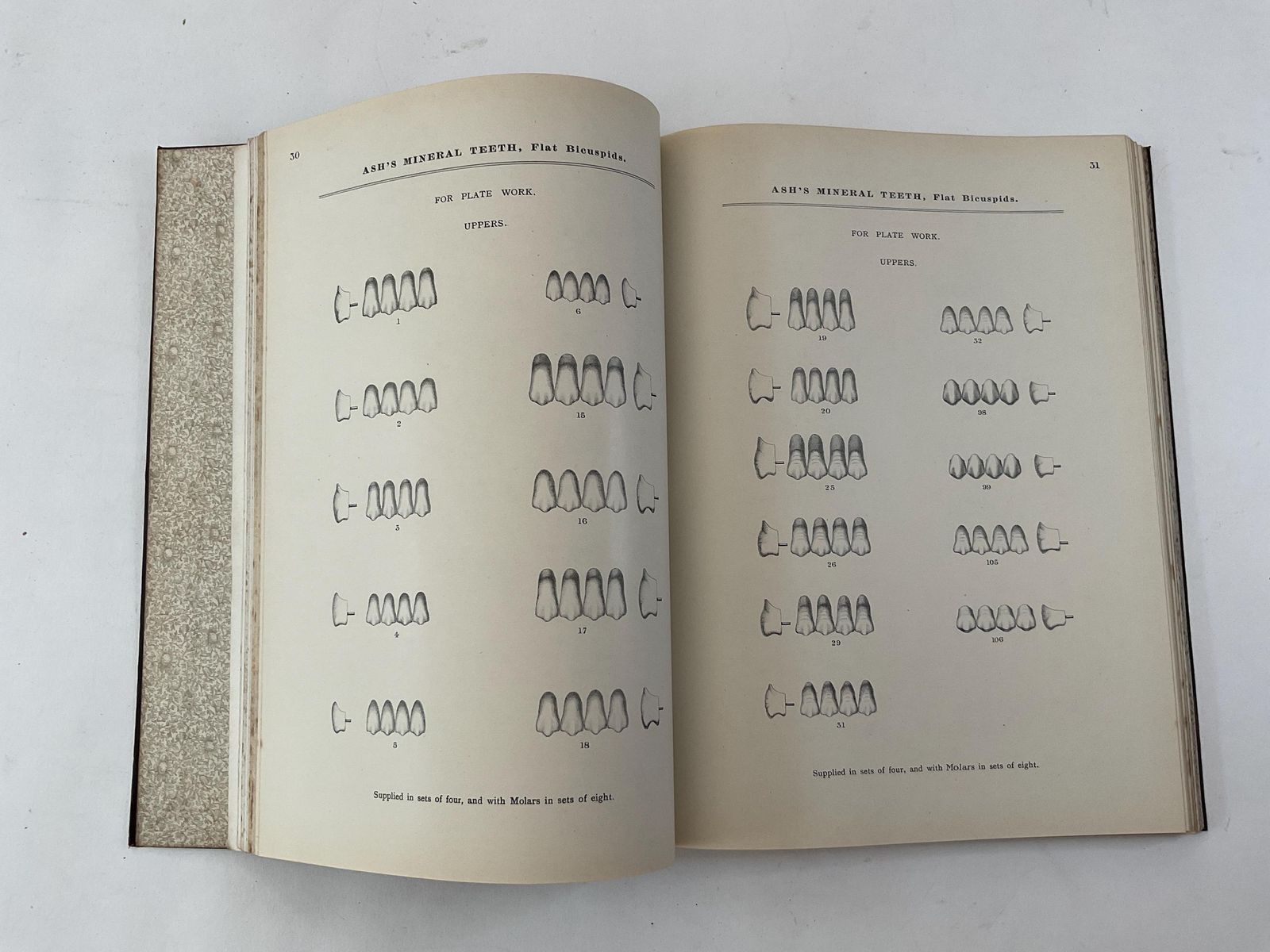 95.0 Zeldzame antieke geïllustreerde tandheelkundige catalogus van Claudius Ash uit 1912. Tandartskabinet, curiosa en decoratie. photo
