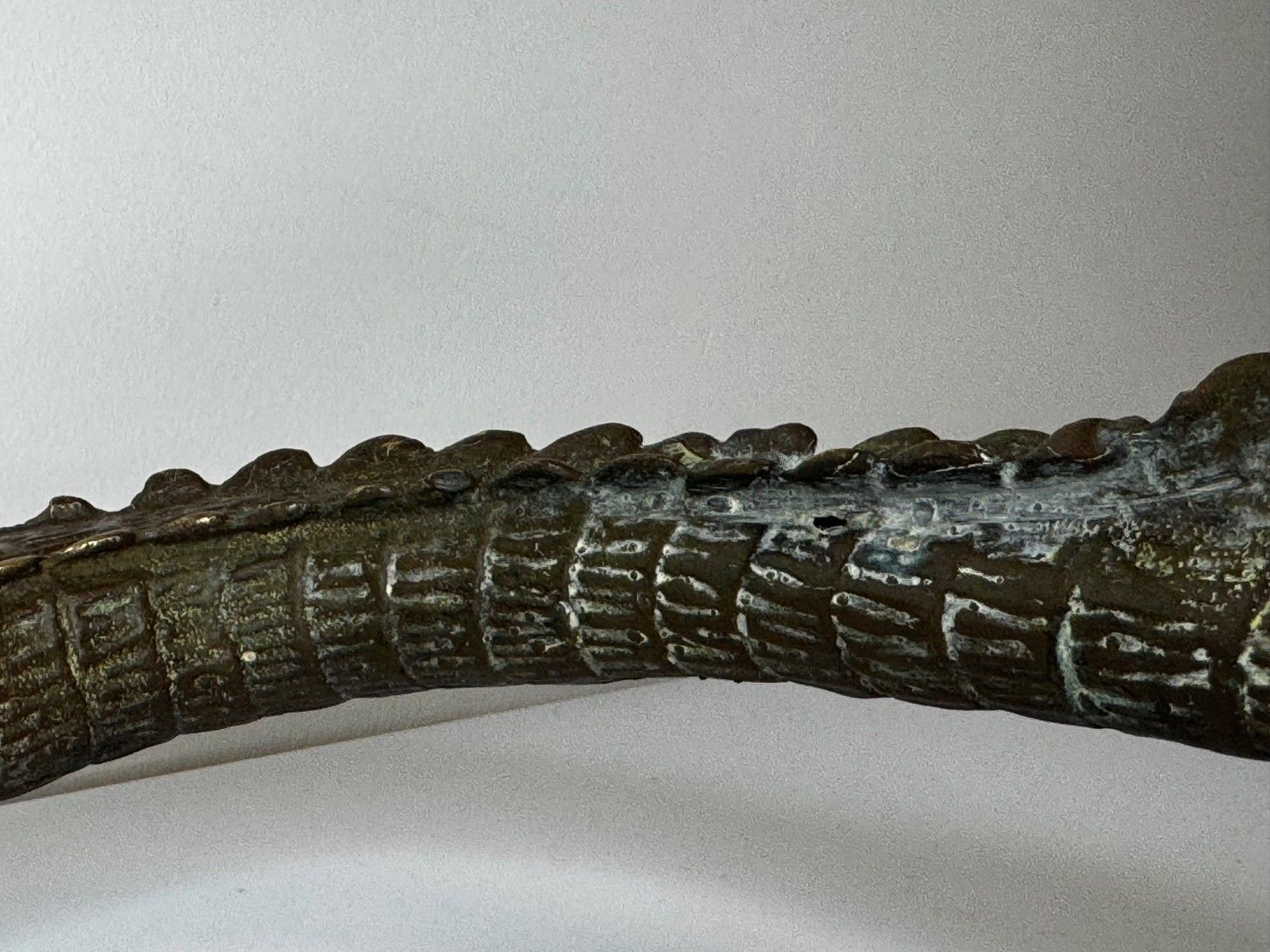 photo buy Early 20th Century Bronze Crocodile Fountain Head Garden Spout In The Manner Of Antoine Louis Barye