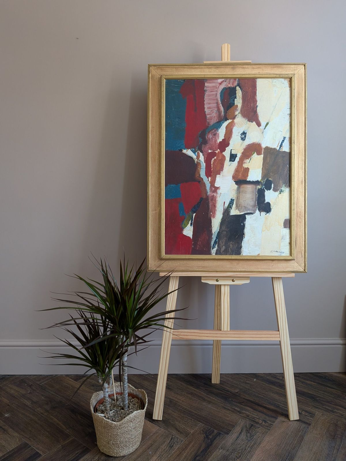 Threshold Of Presence, midden 20e eeuw olieverfschilderij photo furniture