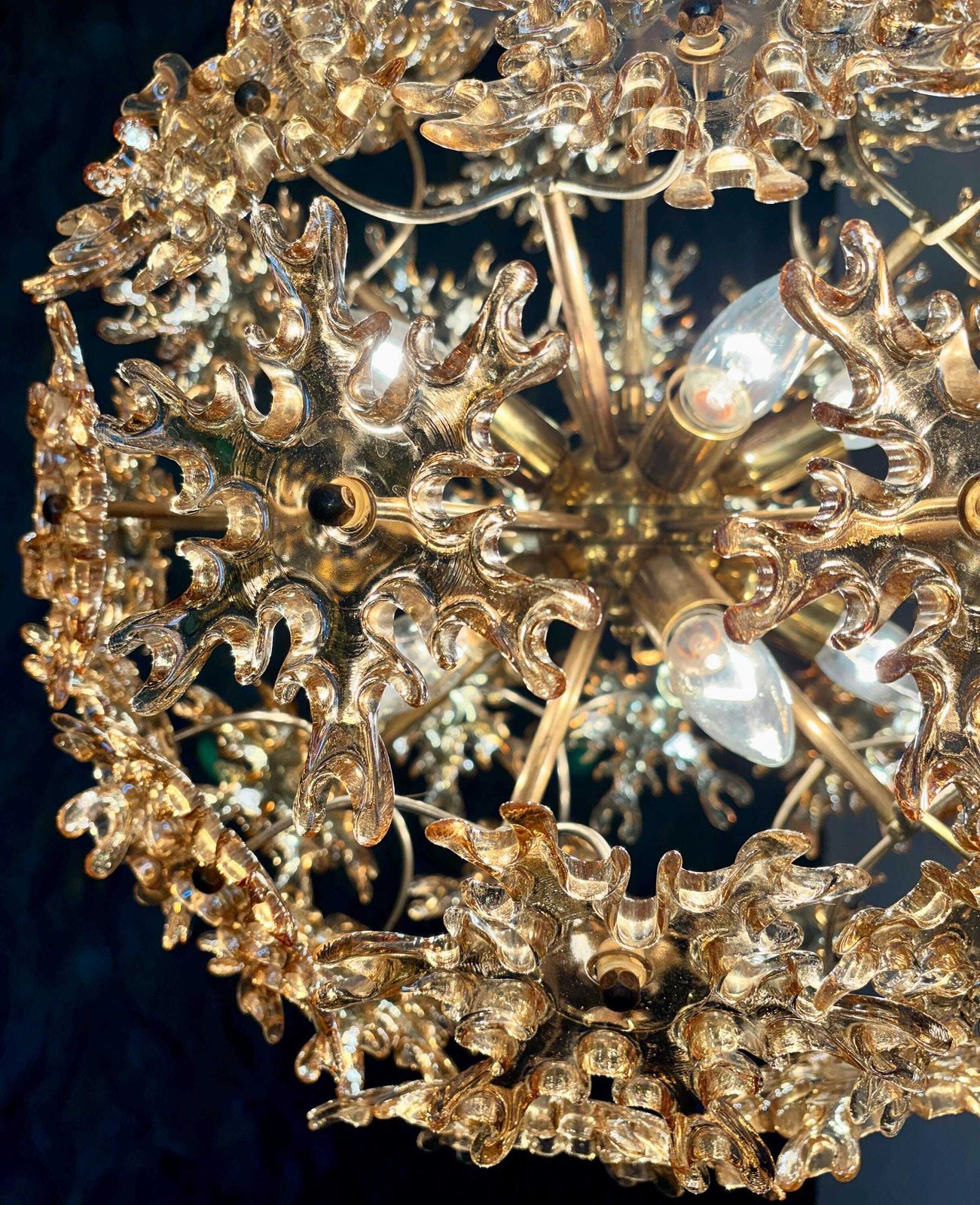 Verlichting Grote Sputnik Chandelier, jaren 1960 photo