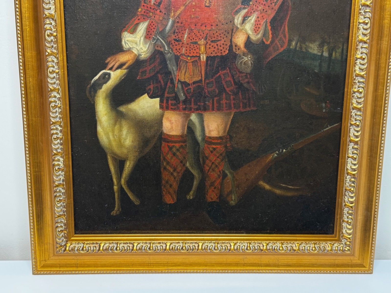 19th Century Jacobite Highland Noble Oil Portrait Kenneth Sutherland 3rd Lord Duffus In 1732 After Richard Waitt photo vinterior
