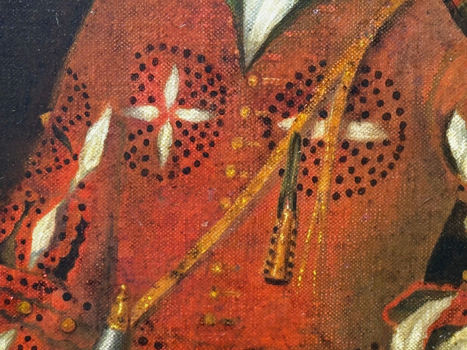 photo vinterior 19th Century Jacobite Highland Noble Oil Portrait Kenneth Sutherland 3rd Lord Duffus In 1732 After Richard Waitt