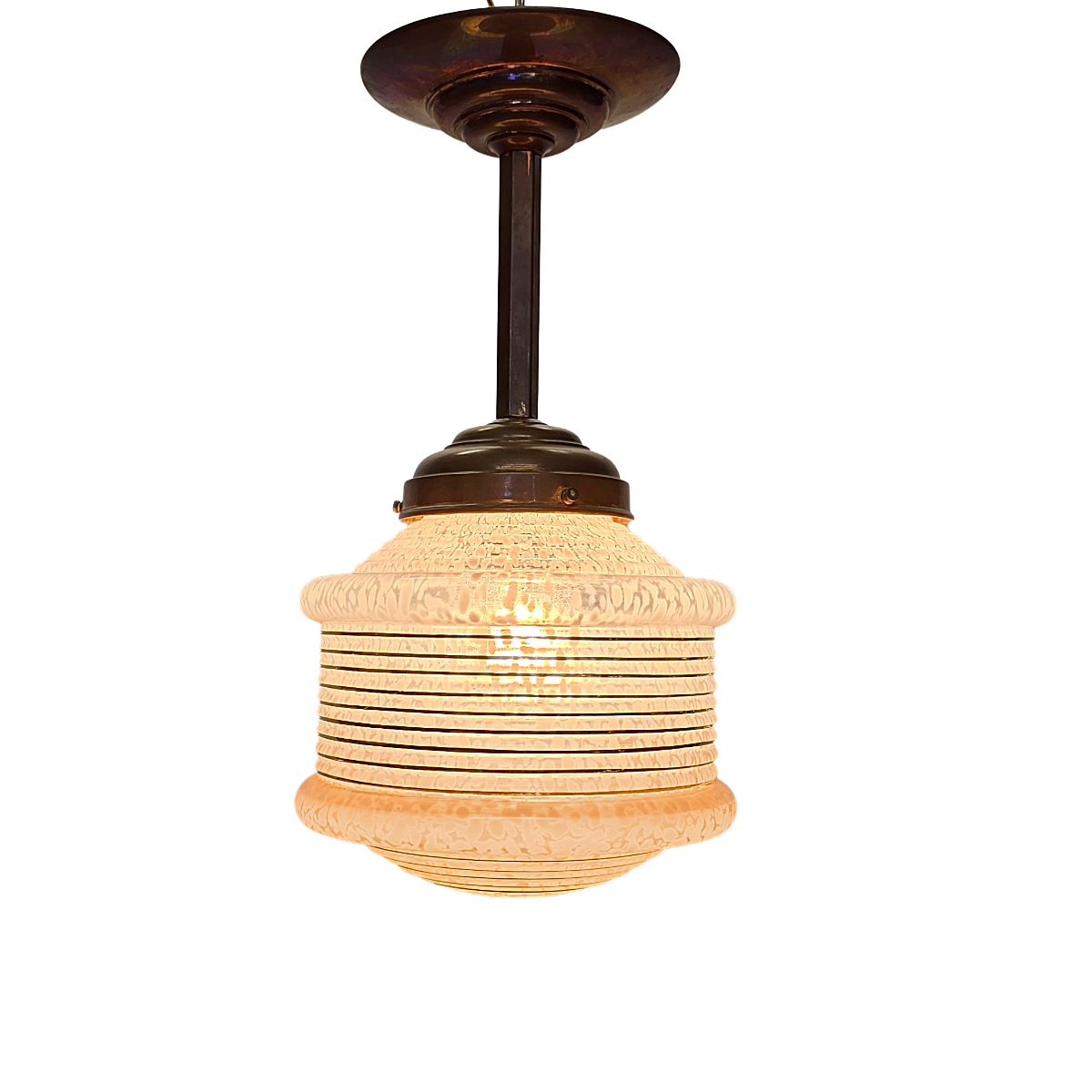 Franse art deco hanglamp, jaren 1930 photo furniture