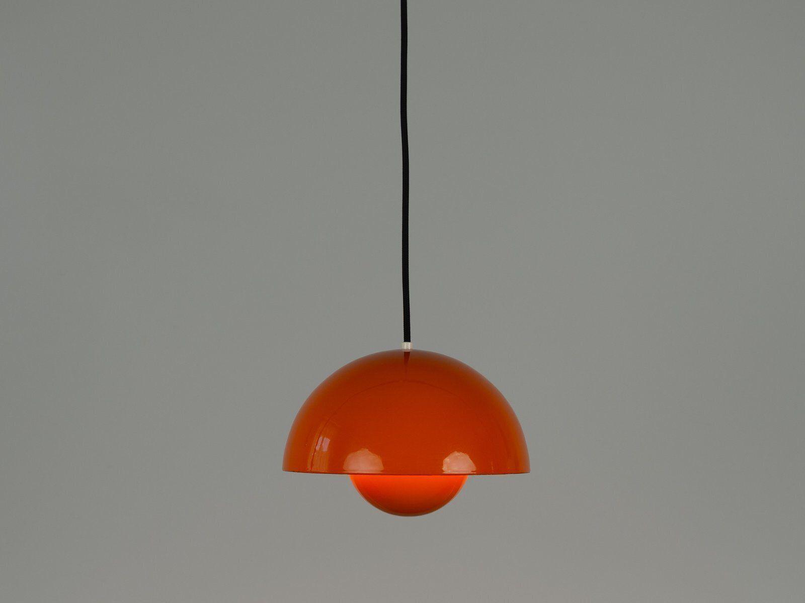 Vintage Flowerpot Pendant Lamps By Verner Panton For Louis Poulsen, Set Of 2 photo furniture