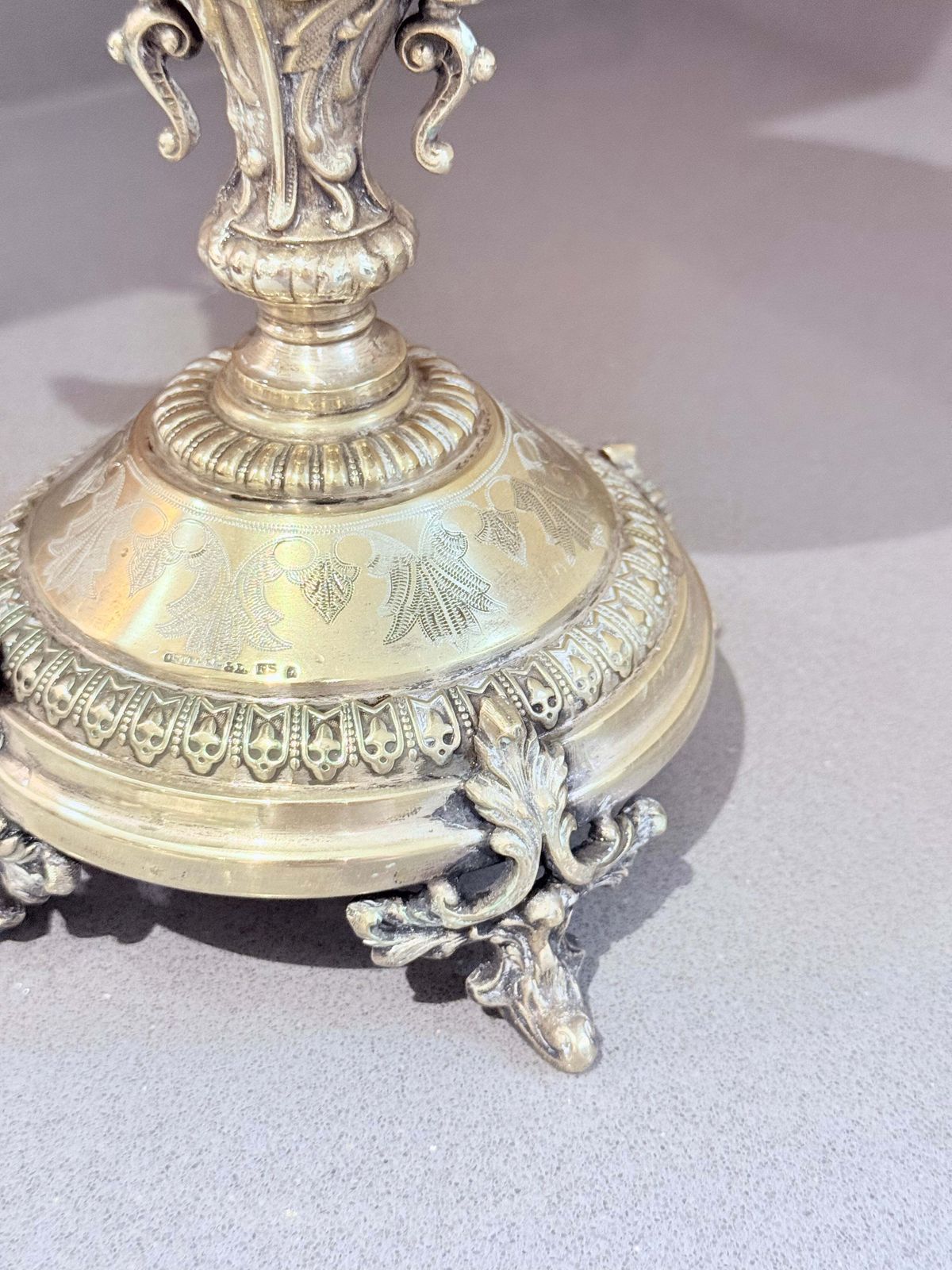 Décoration Coupe d'époque en argent, saupoudroir à sucre en métal argenté suédois avec cuillère, Östberg photo