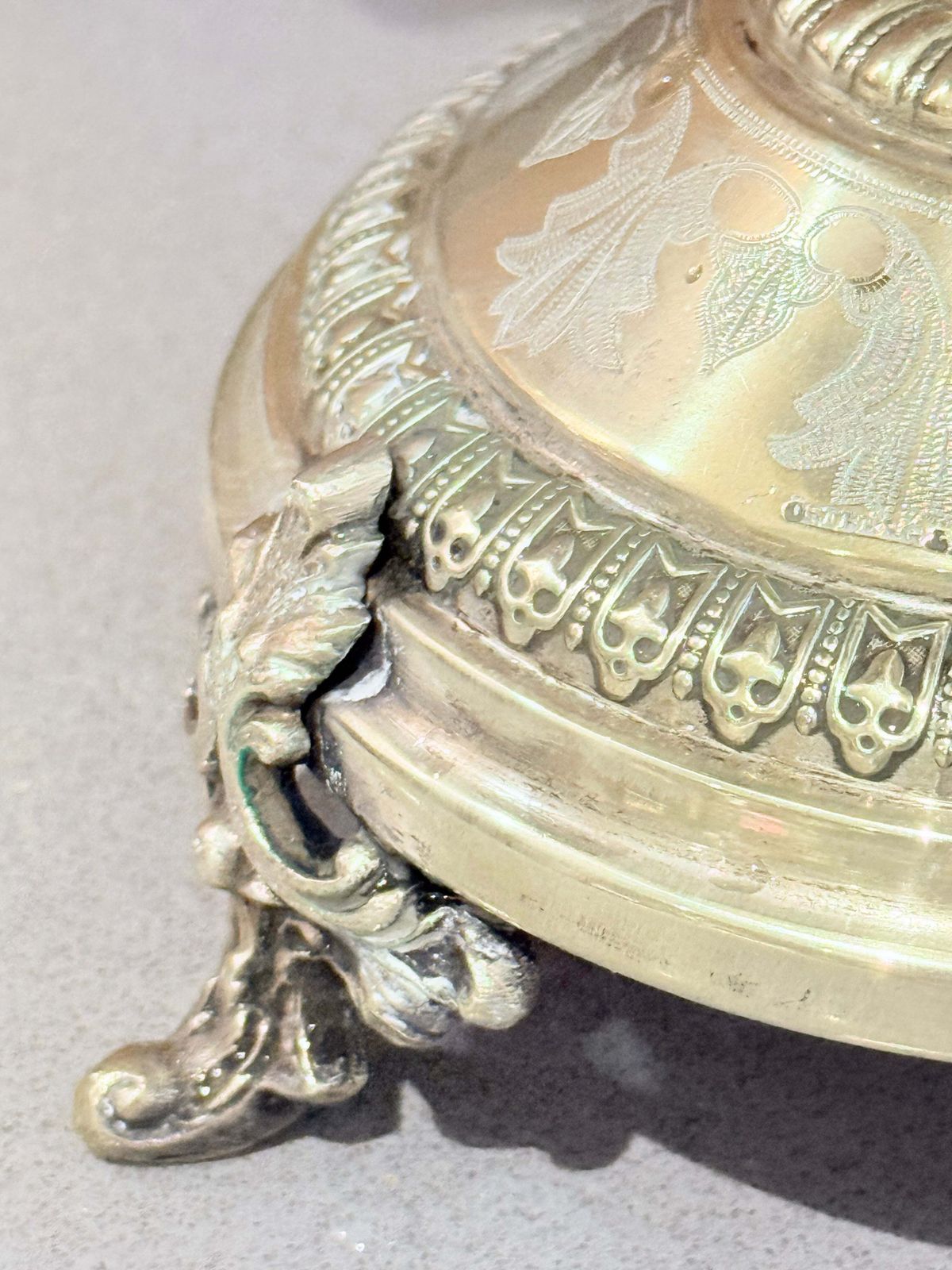 photo vinterior Coupe d'époque en argent, saupoudroir à sucre en métal argenté suédois avec cuillère, Östberg
