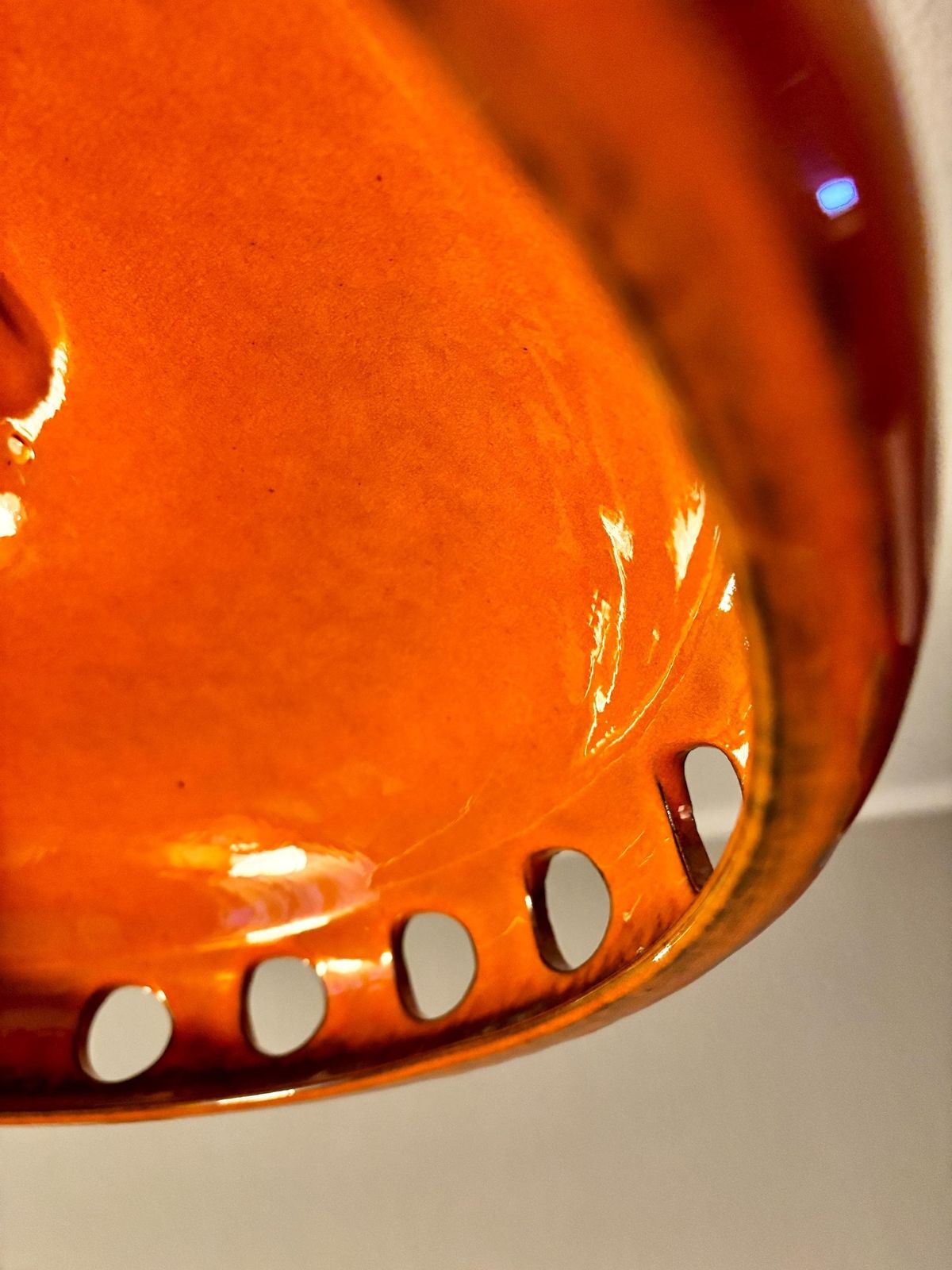 Pan Ceramic Ceiling Lamp, 1970s photo buy