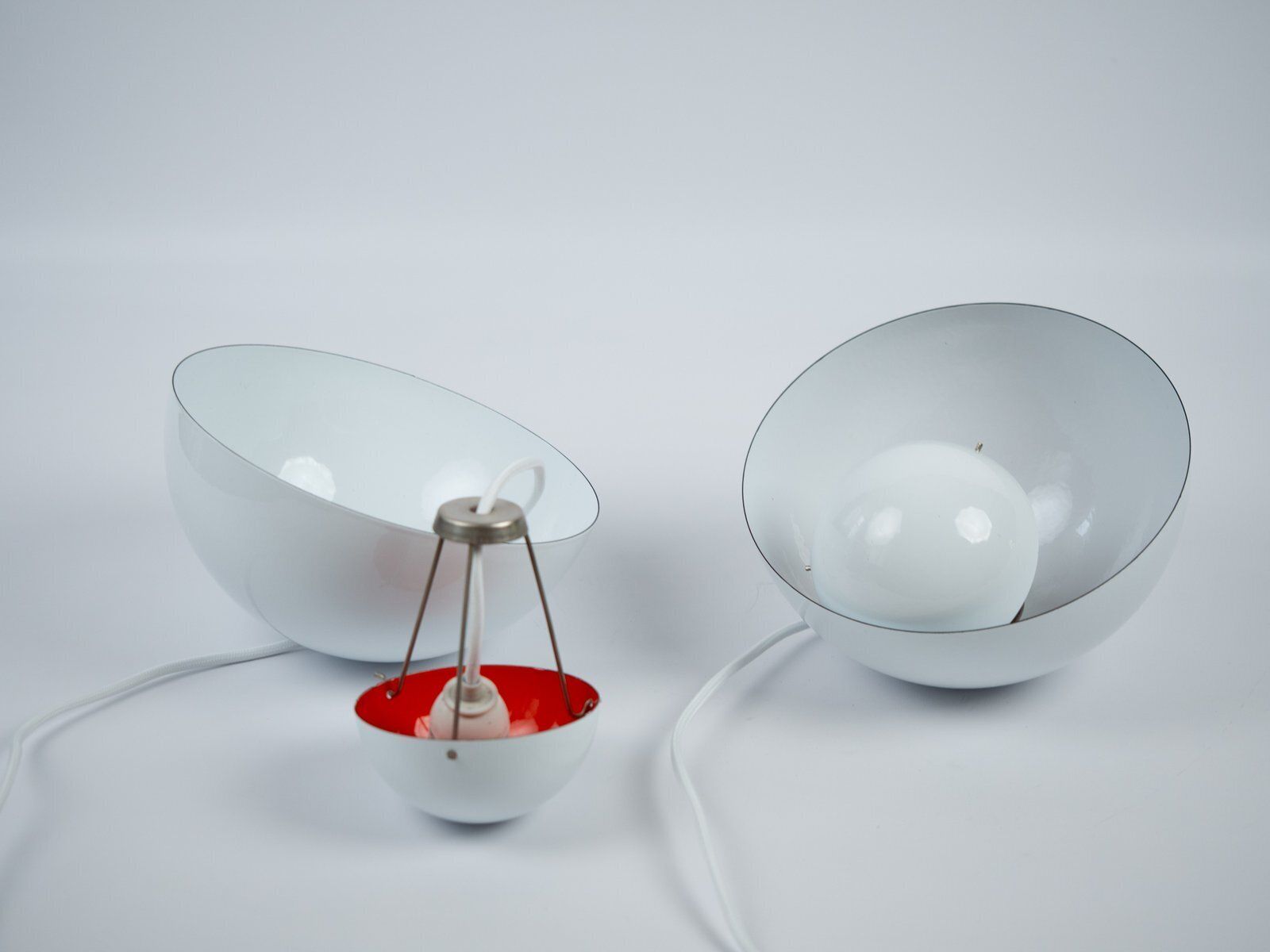 Vintage Flowerpot hanglampen van Verner Panton voor Louis Poulsen, set van 2 photo vintage