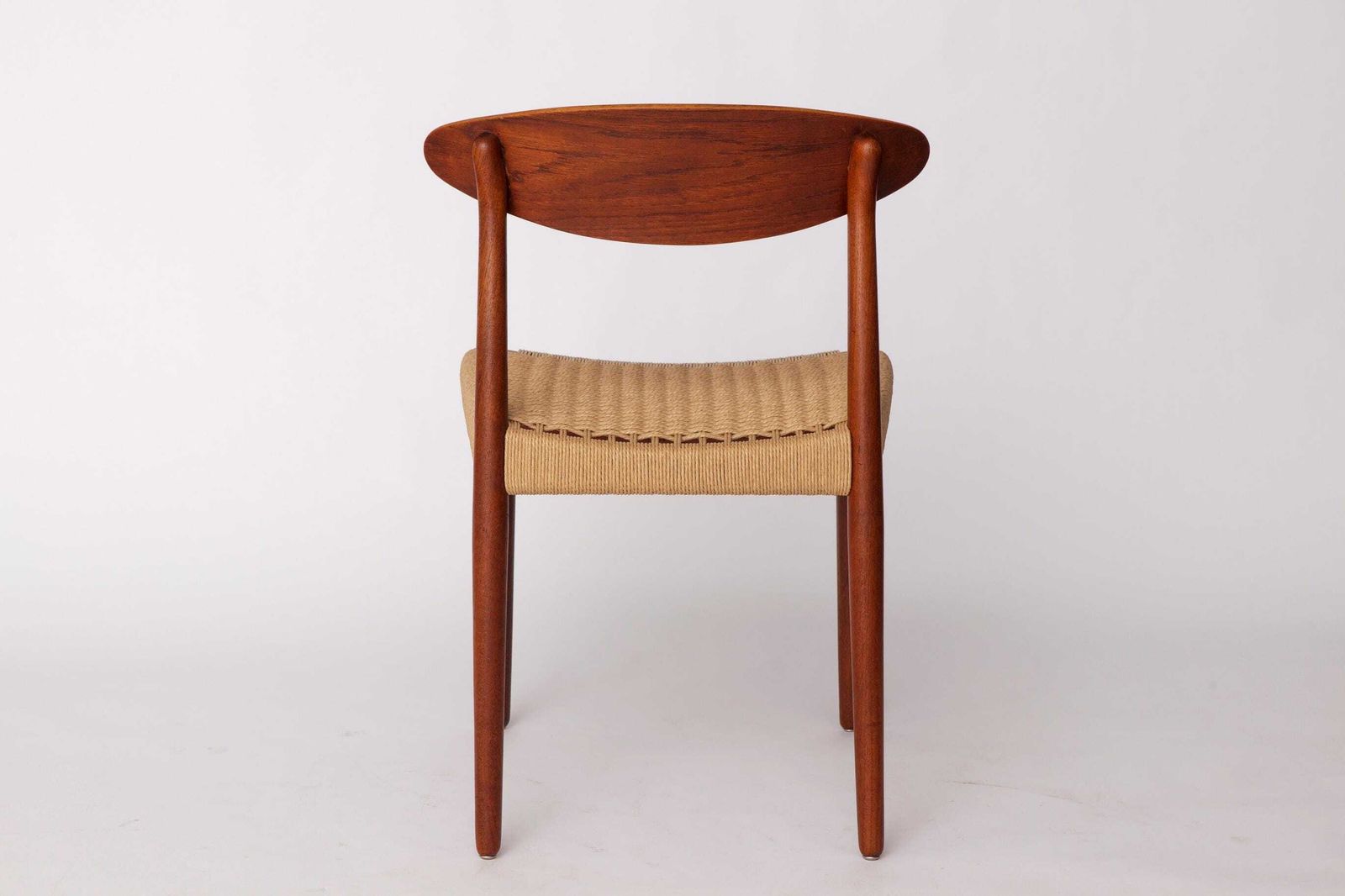 1 Van 4 Mid-Century Teakhouten Eetkamerstoel Van Larsen & Bender Madsen Voor Naestved Møbelfabrik, Denemarken, jaren 1960 photo buy