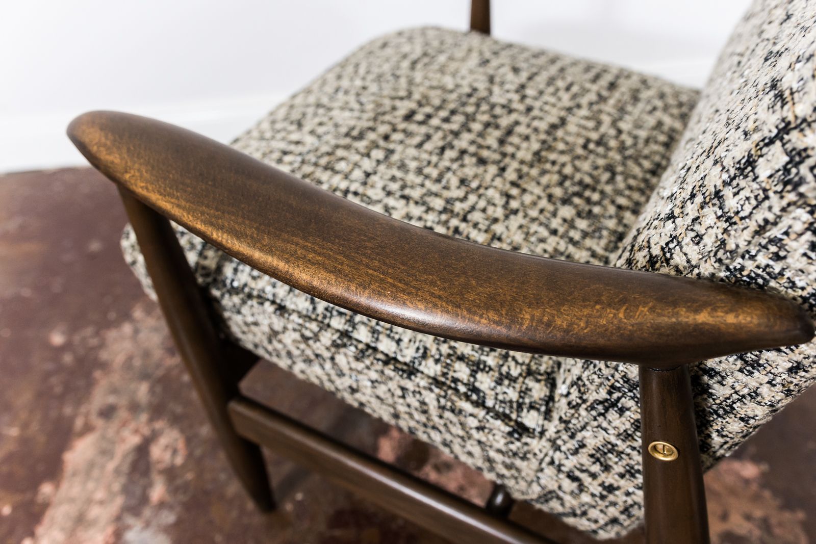 photo furniture Mid Century Fauteuil Gfm 87 van Juliusz Kędziorek, Gfm, Polen, jaren 1960