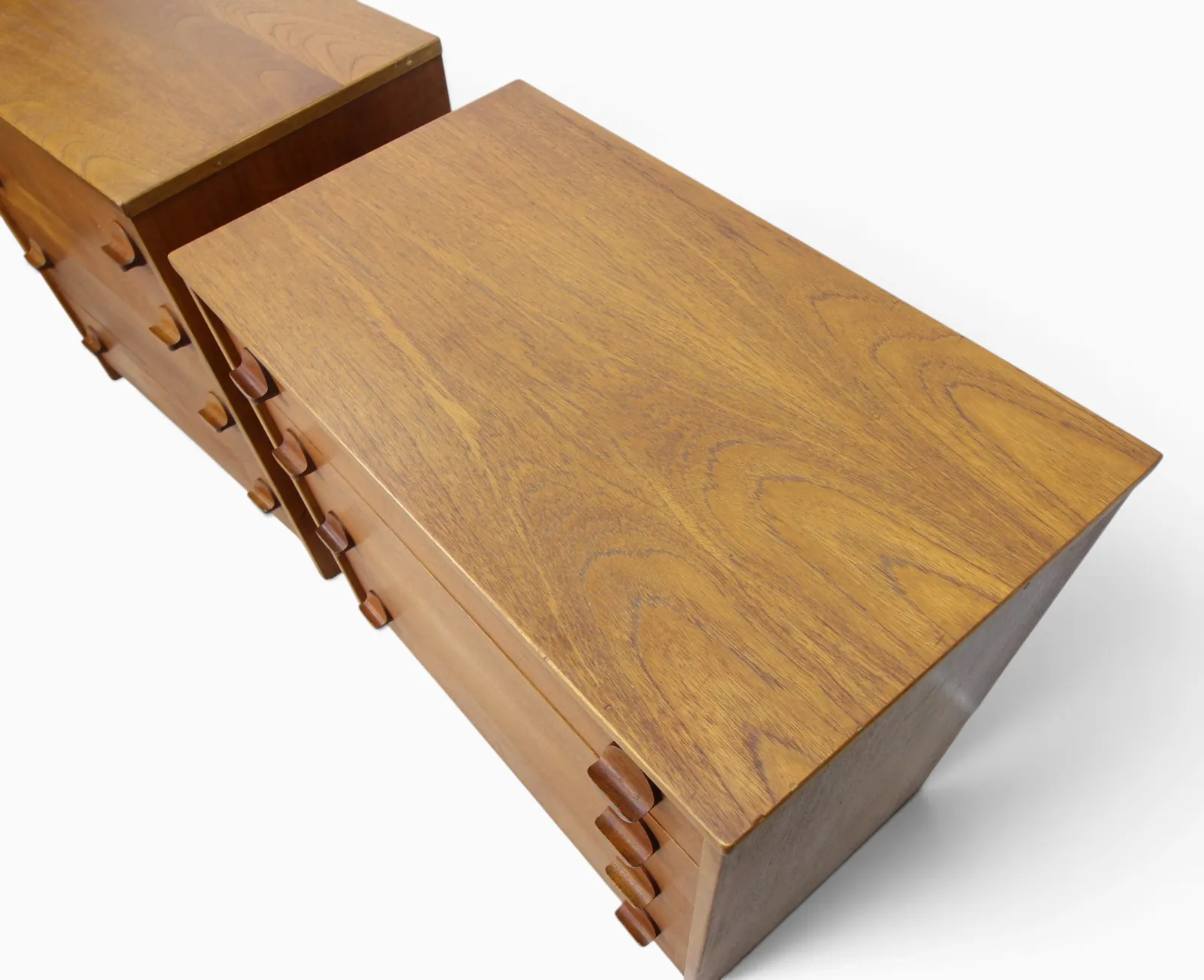 650.0 Pair Of Stag Cantata Teak Chest Of Drawers   John & Sylvia Reid, 1960s photo