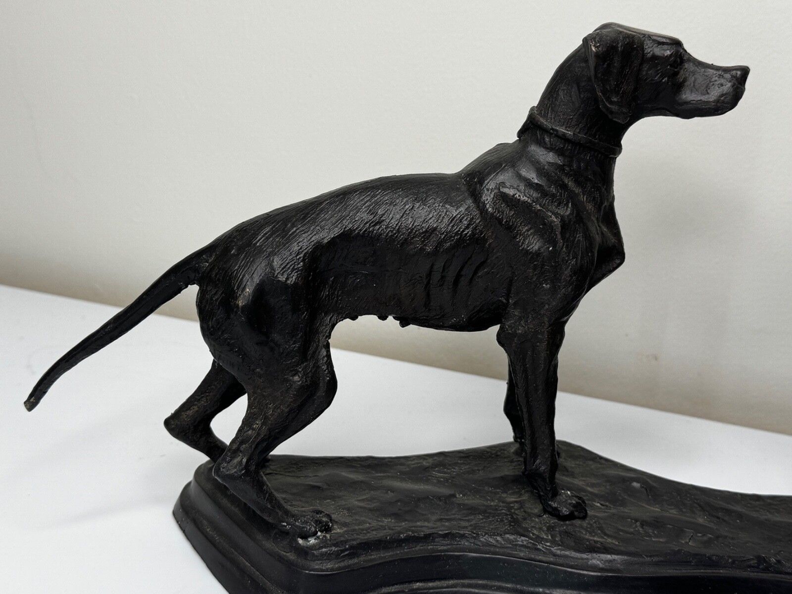 Victorian bronzen groep jachthonden ca. 1860, Franse Animalier sculptuur photo Kunst