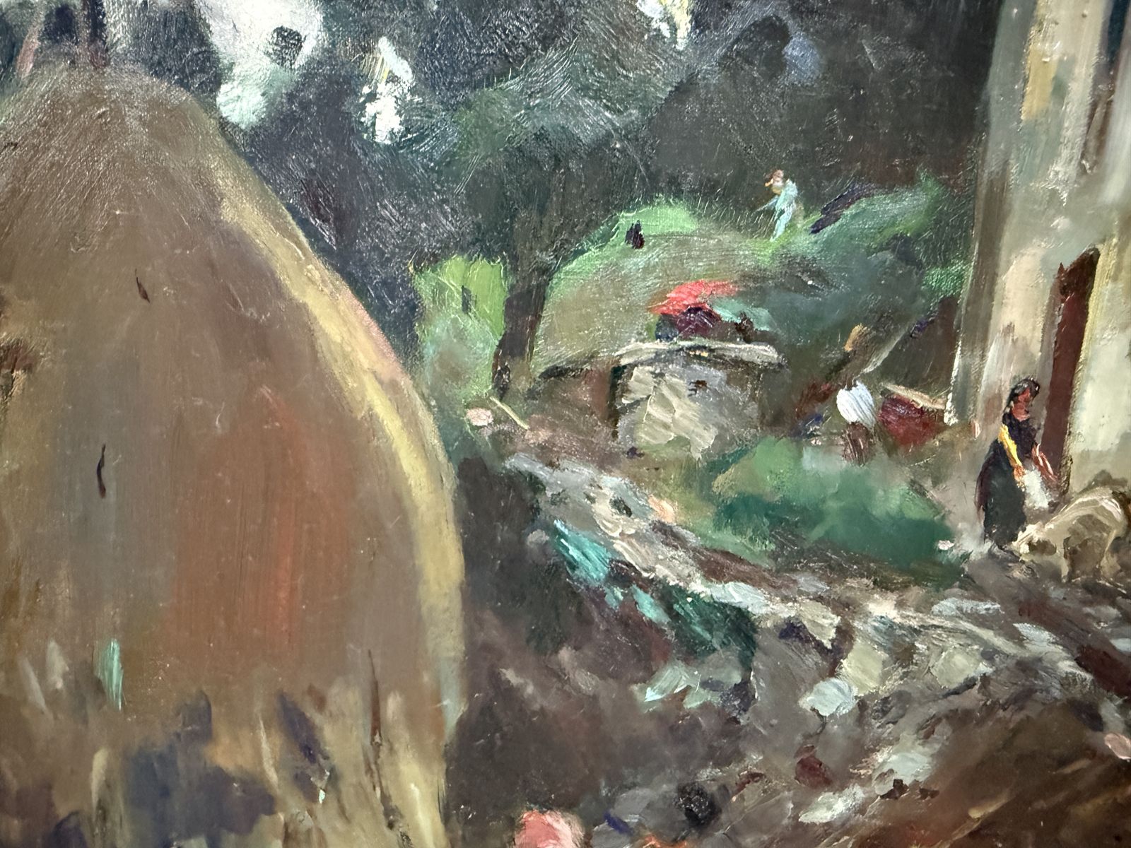 Joaquim Mir I Trinxet, paysage post-impressionniste catalan à Gualba, Espagne, huile sur toile, 1939 photo 12500.0
