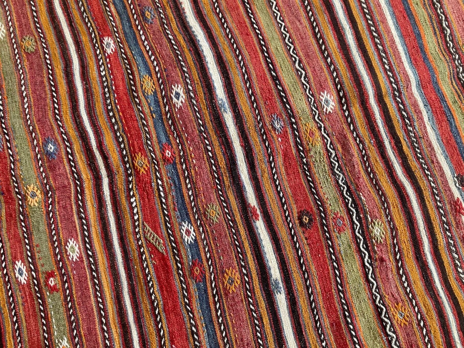 Textiel Vintage Anatolische Kilim 1,77 m x 1,70 m photo