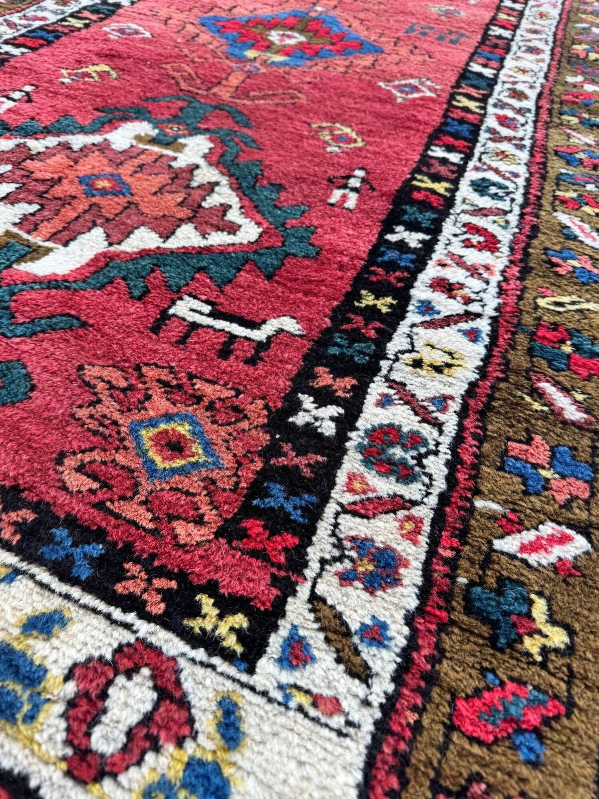 photo furniture Antique Heriz Runner 3.62m X 0.95m