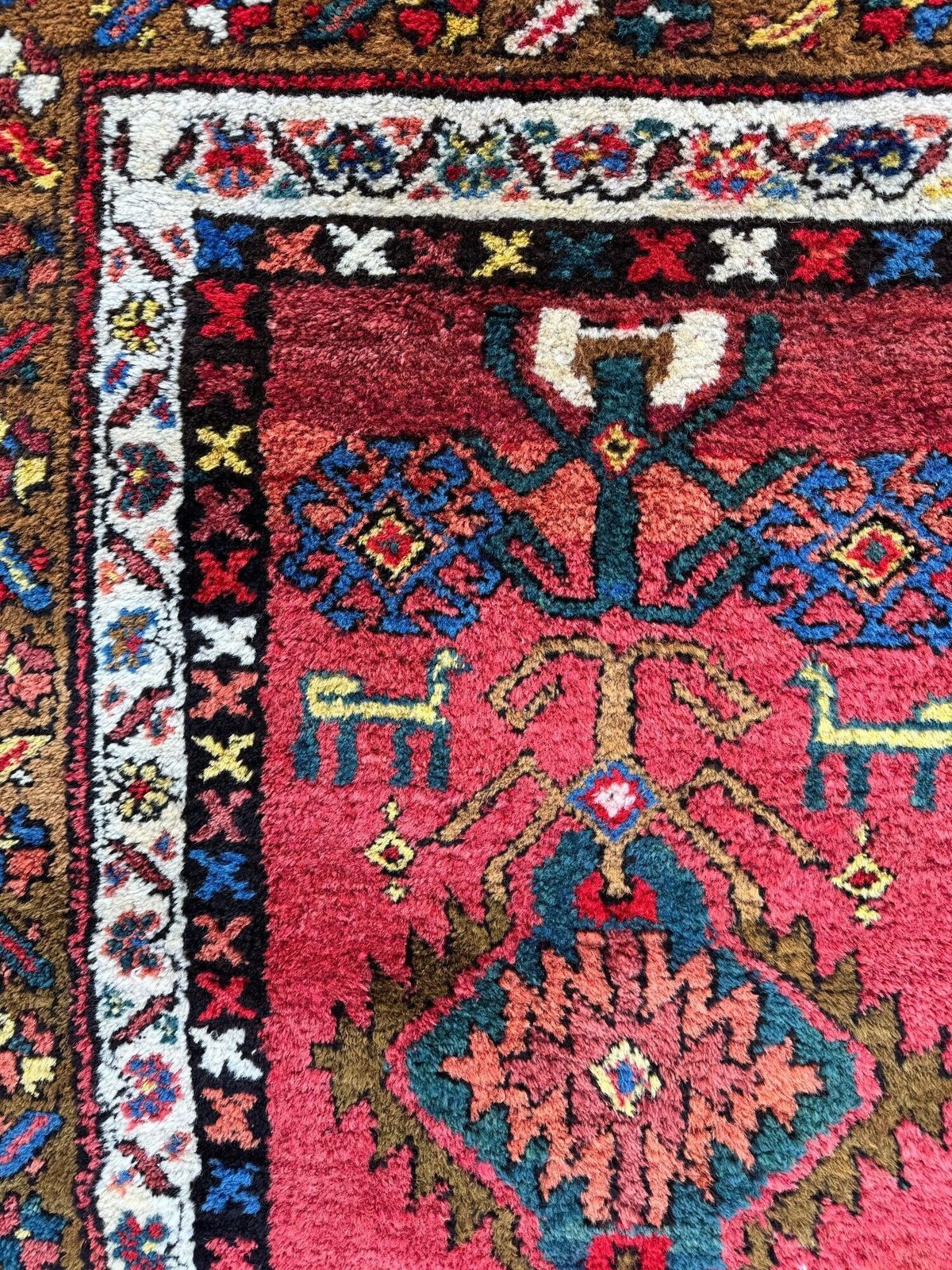 2700.0 Antique Heriz Runner 3.62m X 0.95m photo