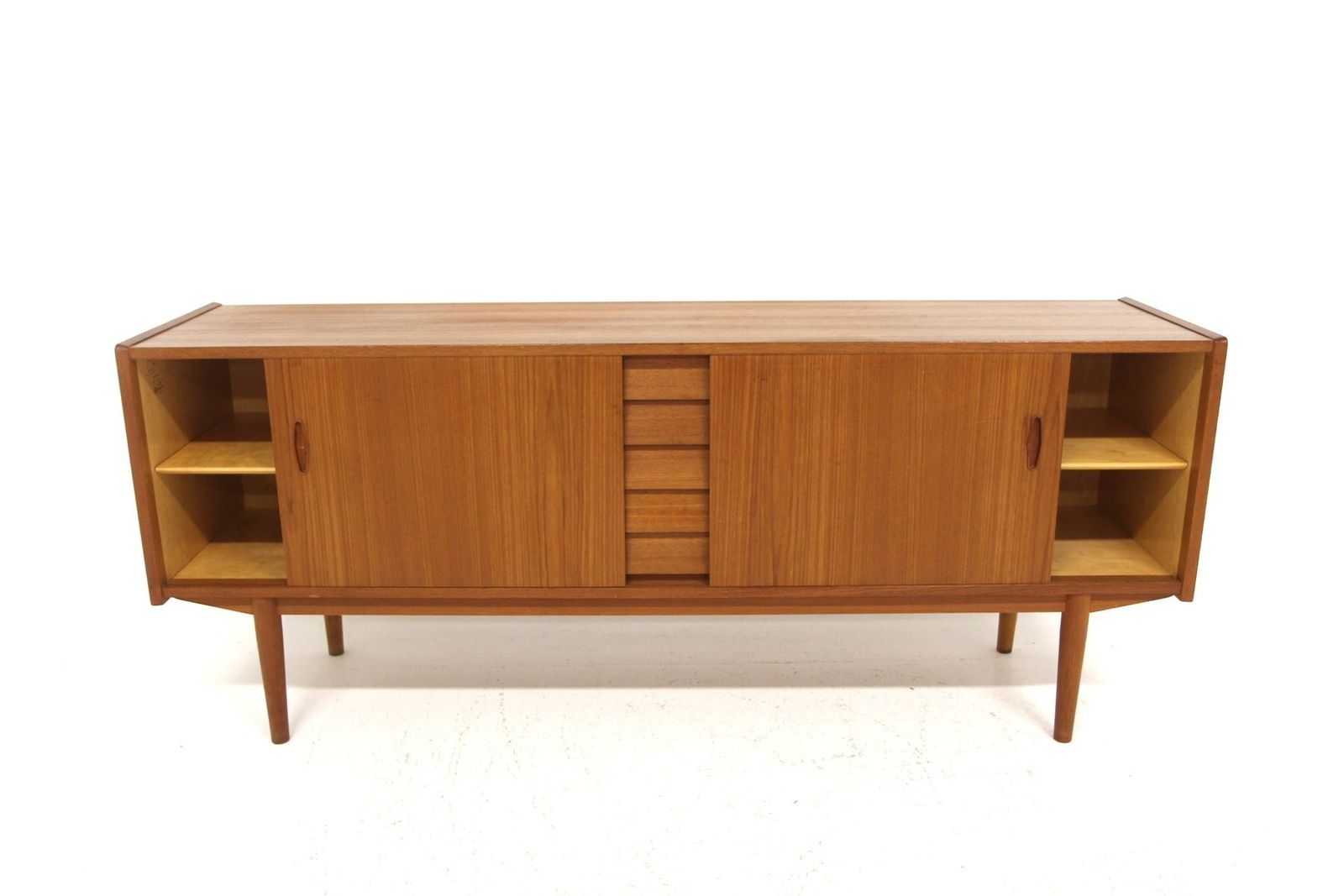 Enfilade scandinave en teck par Nils Jonsson pour Troeds, Suède, 1960 photo for sale