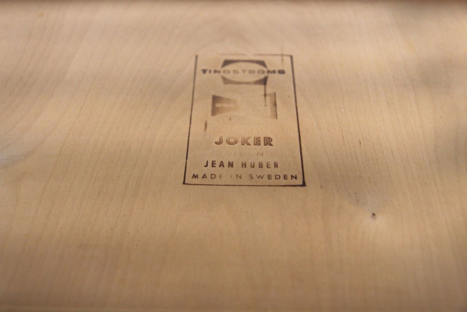 Table de chevet scandinave Joker par Jean Huber pour Tingströms, Suède, 1960 photo 463.0