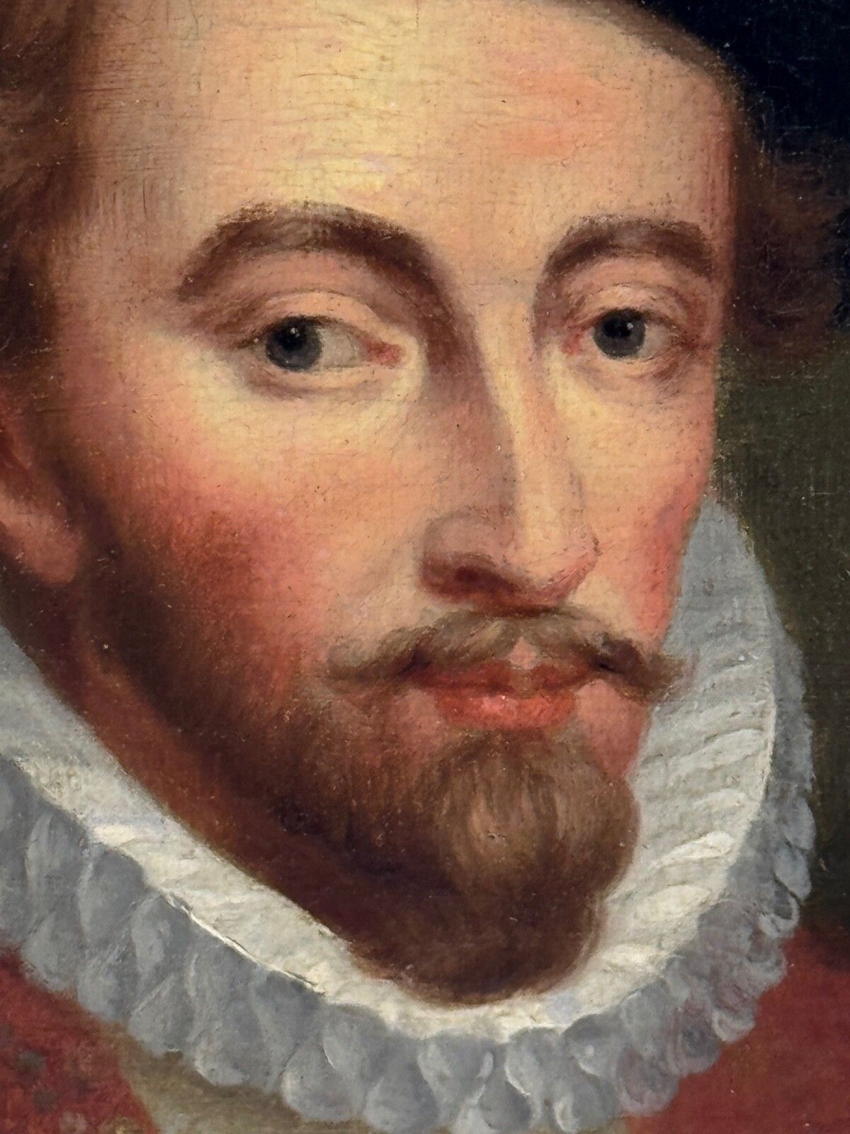 photo buy Gilt Framed Sir Walter Raleigh 18th Century Oil Portrait After The Celebrated Lennard Type