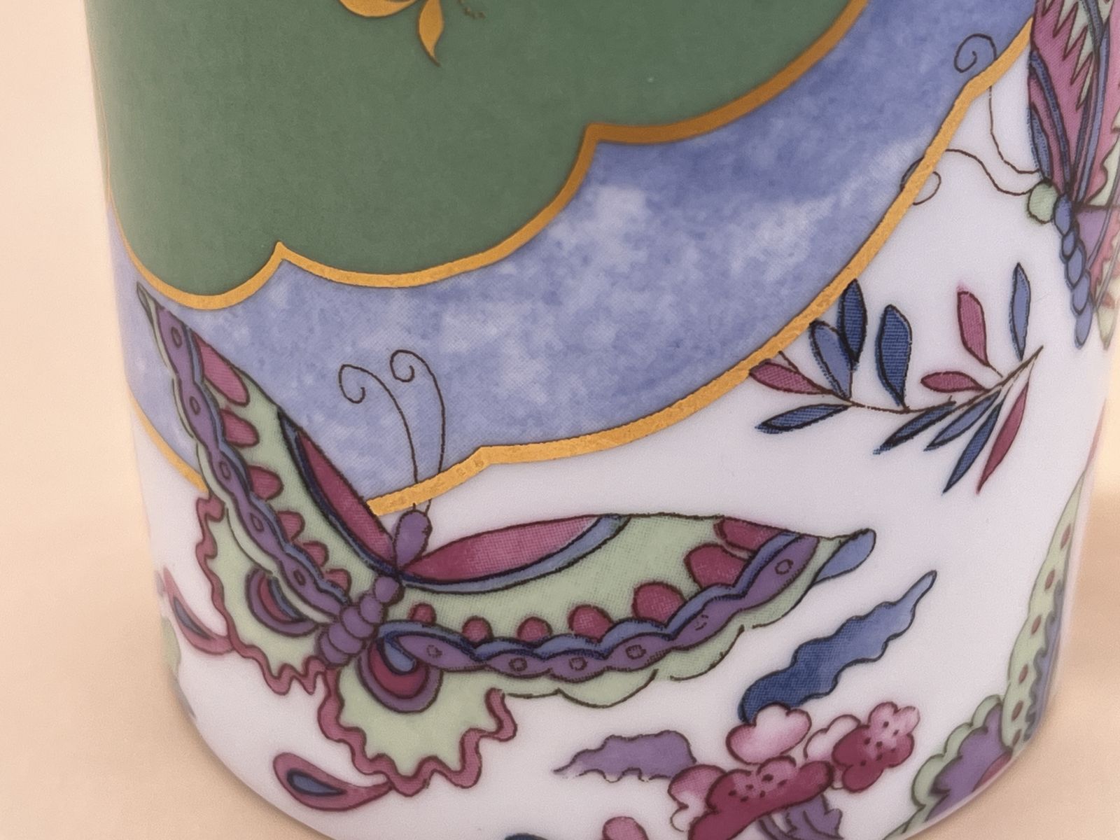Wedgwood China Archive Collection Butterfly Posy Design Small Mug. photo vinterior