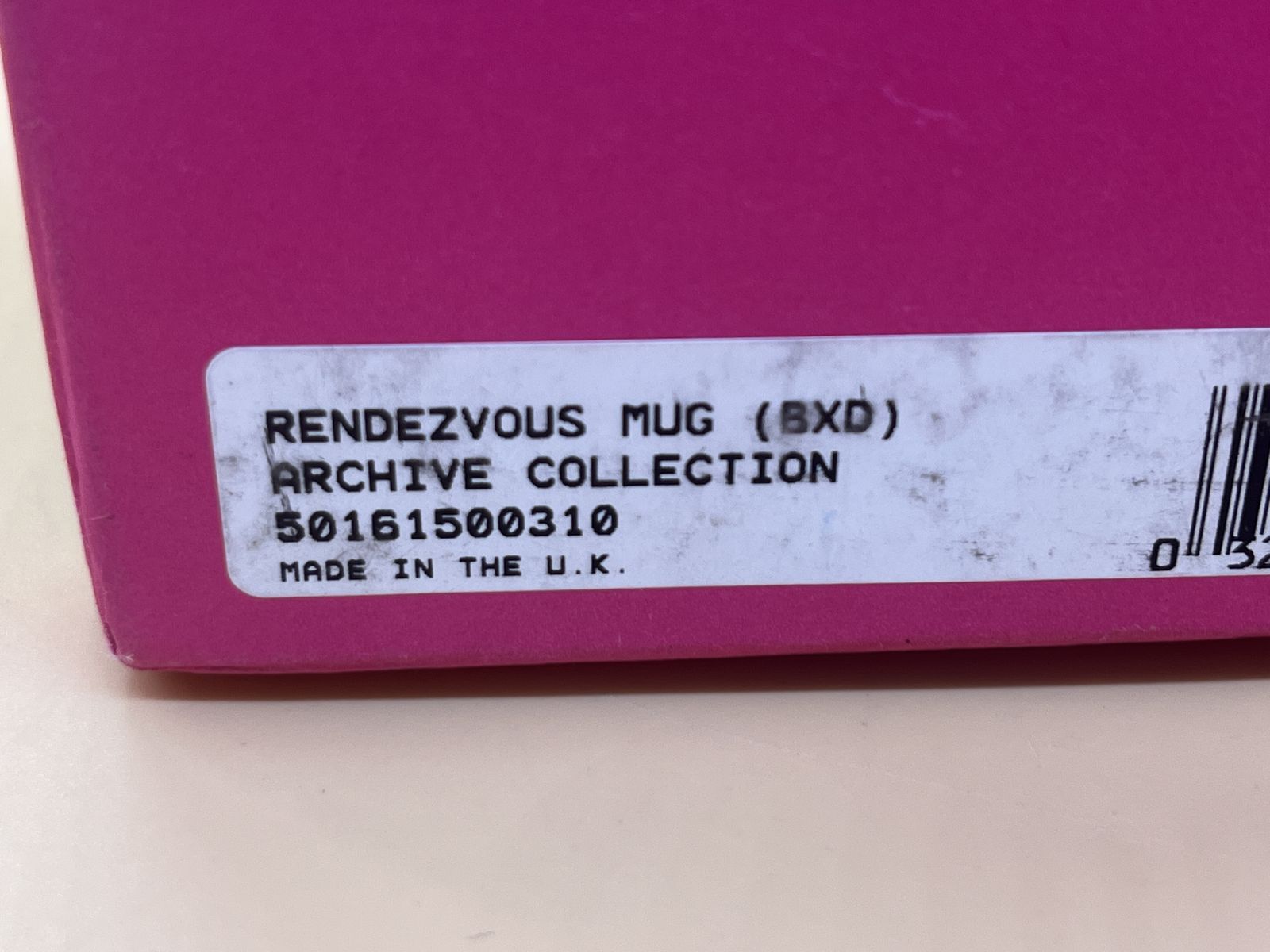 Wedgwood China Archive Collection Rendezvous Design Small Mug In Original Box. photo for sale