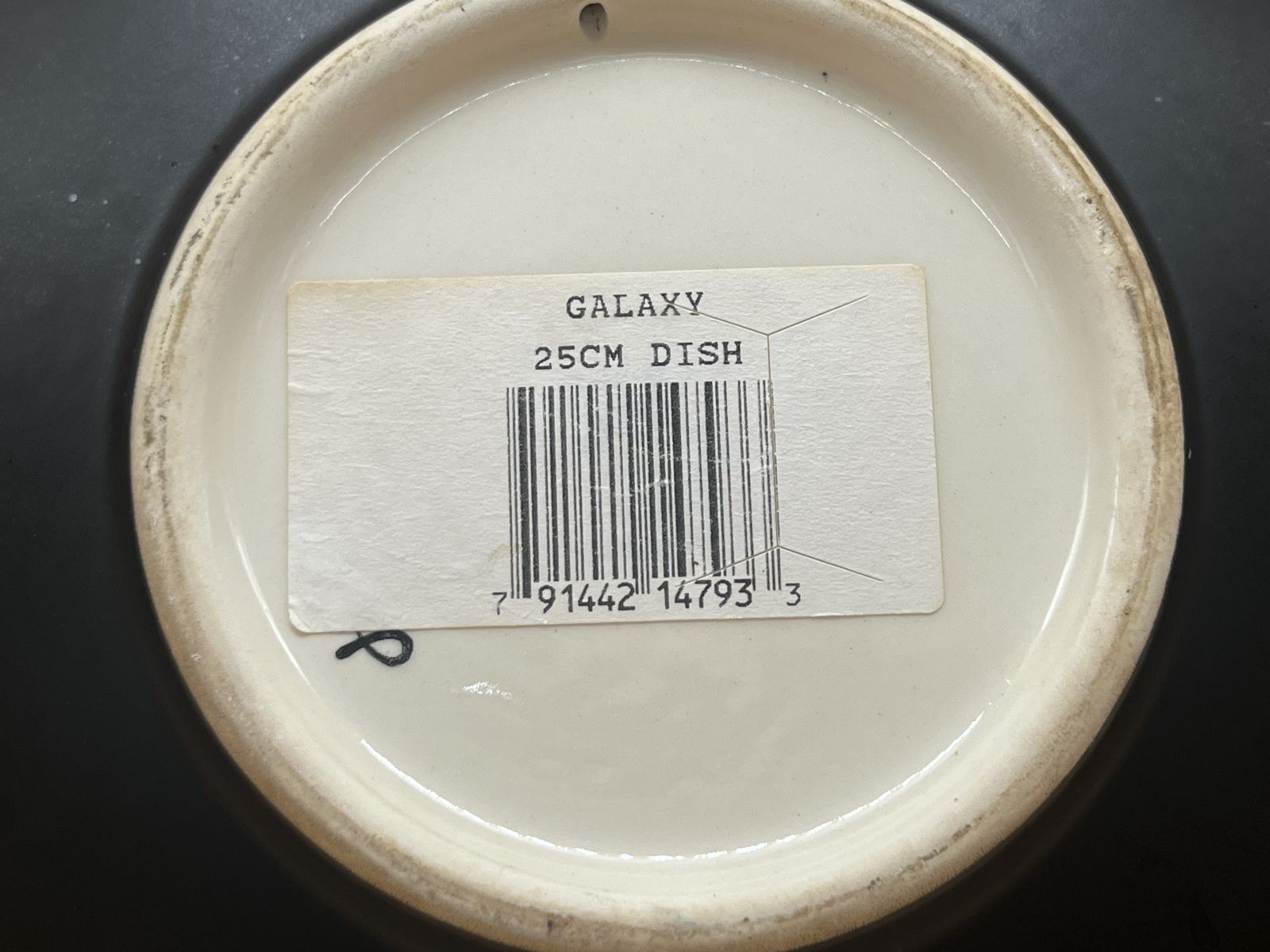 Poole Pottery Galaxy Living Glaze Charger Plate. Diameter 10,5". photo vinterior