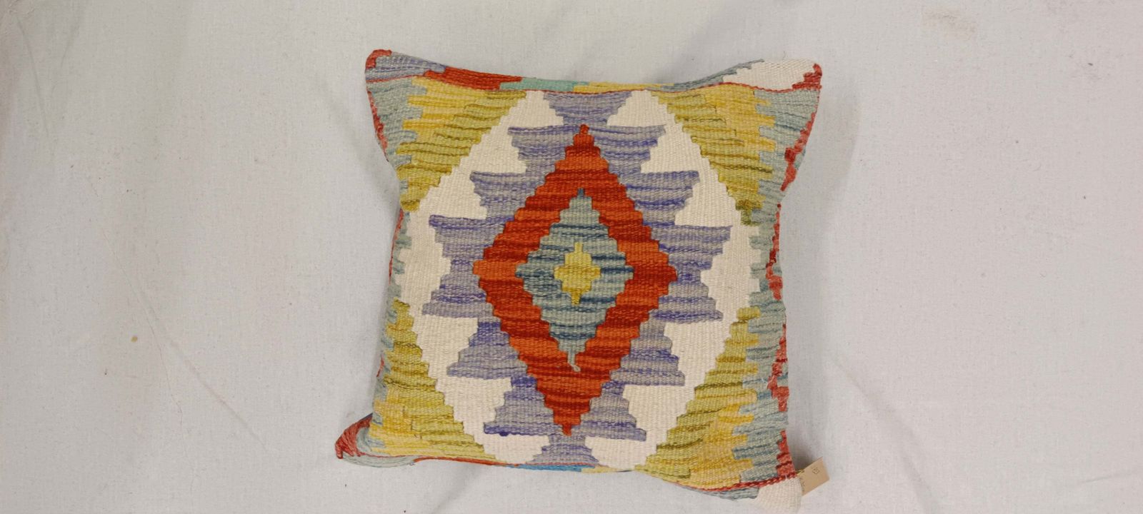 Traditionele geometrische kussenhoes, vintage Afghaanse kilim kussen woondecoratie photo 120.0