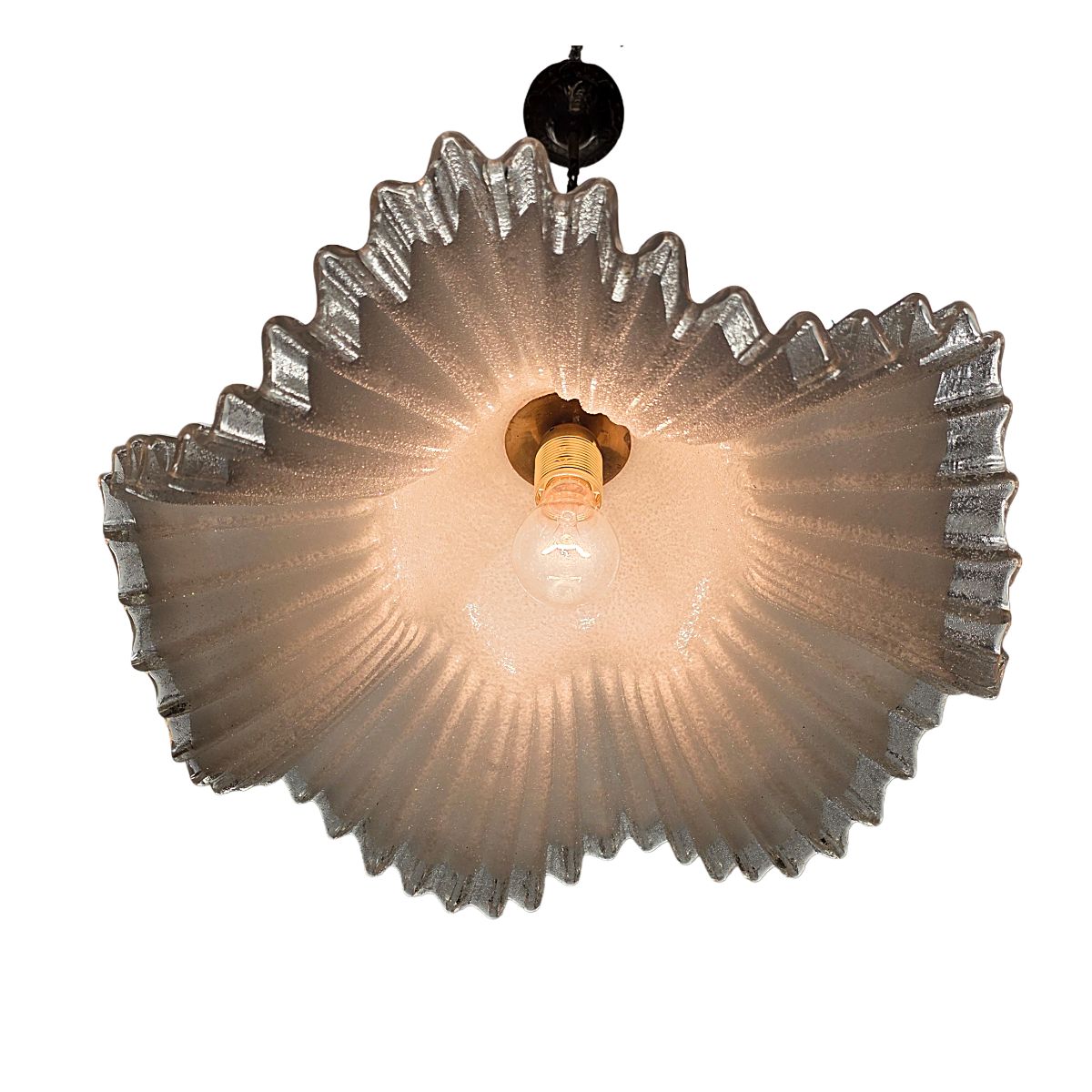 Murano Fazzoletto Pendant Lamp, 1970s photo Lighting