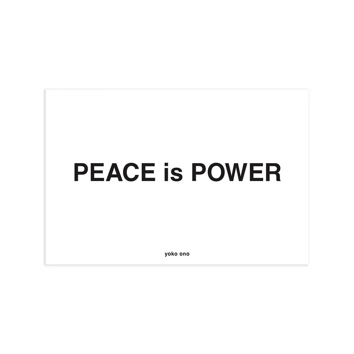 Yoko Ono Peace Is Power, 2025, 2010s