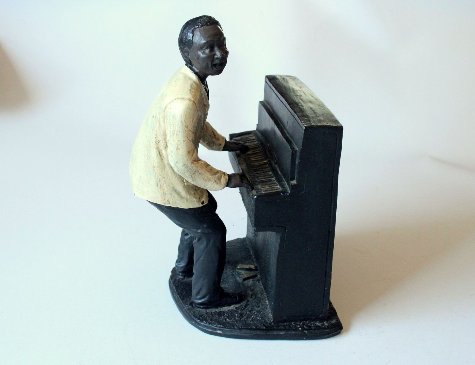 Jazz Band Pianist - Jazz Musician - Resin Sculptuur photo furniture