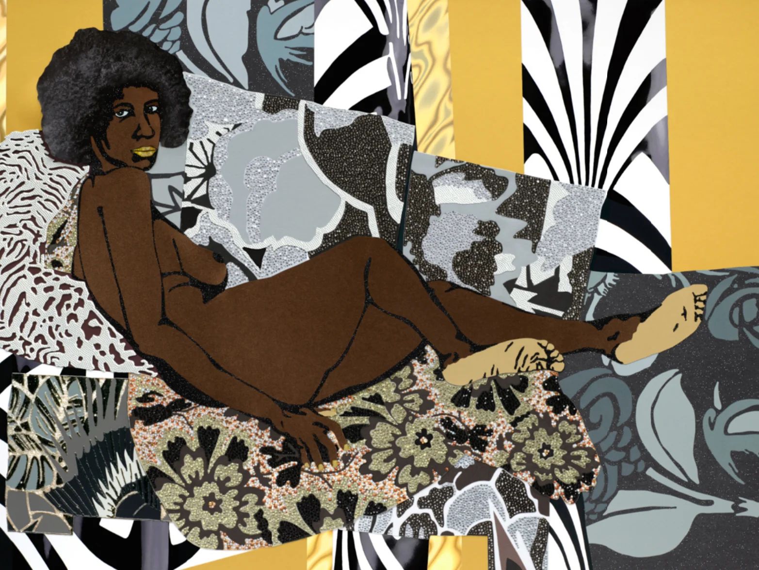Mickalene Thomas Taste Outside Of Love, 2025