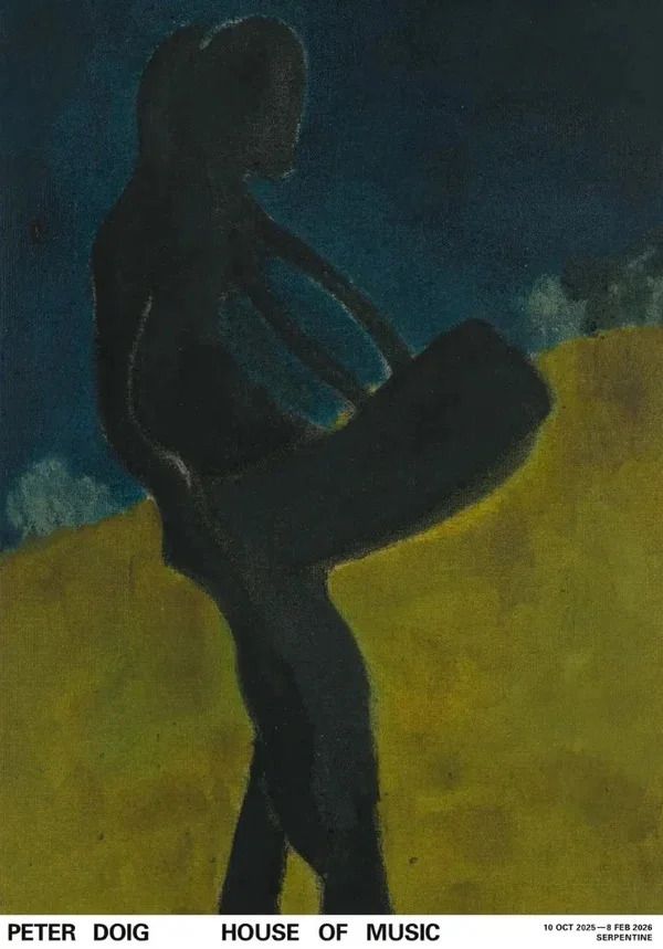 Peter Doig Tentoonstellingsposter voor Peter Doig: House of Music , 2025