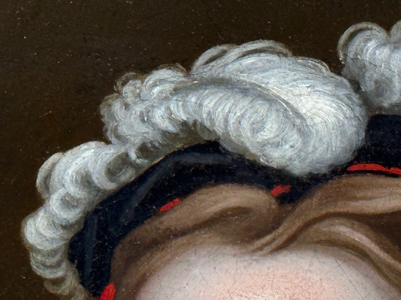 photo vinterior Belangrijk historisch 18e-eeuws olieverfportret Lady Lucy Montagu, Circle of John Vanderbank