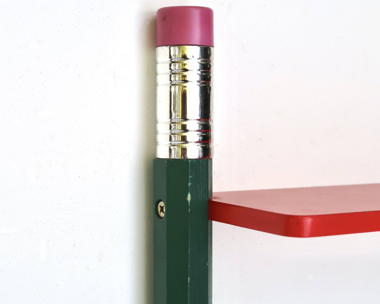 Wandplank van Pierre Sala, jaren 1980, Memphis Design in primaire kleuren. photo buy