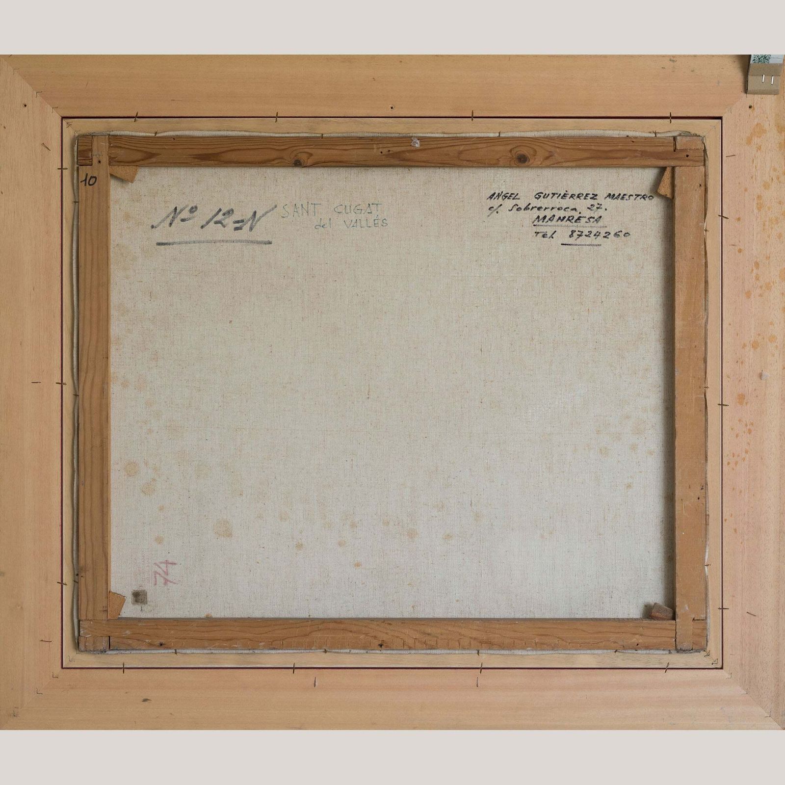 Kunst Sant Cugat Del Vallès - Àngel Gutiérrez Maestro (1921-1988) photo