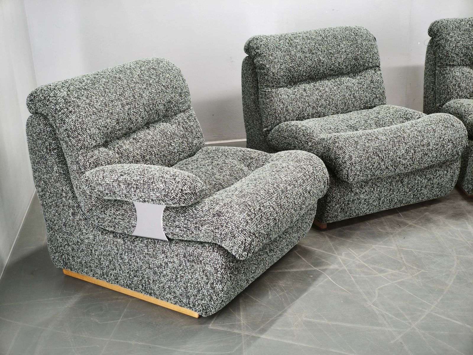 3615.0 1970s Czechoslovak Space Age Four Piece Sculptural Modular Sofa photo