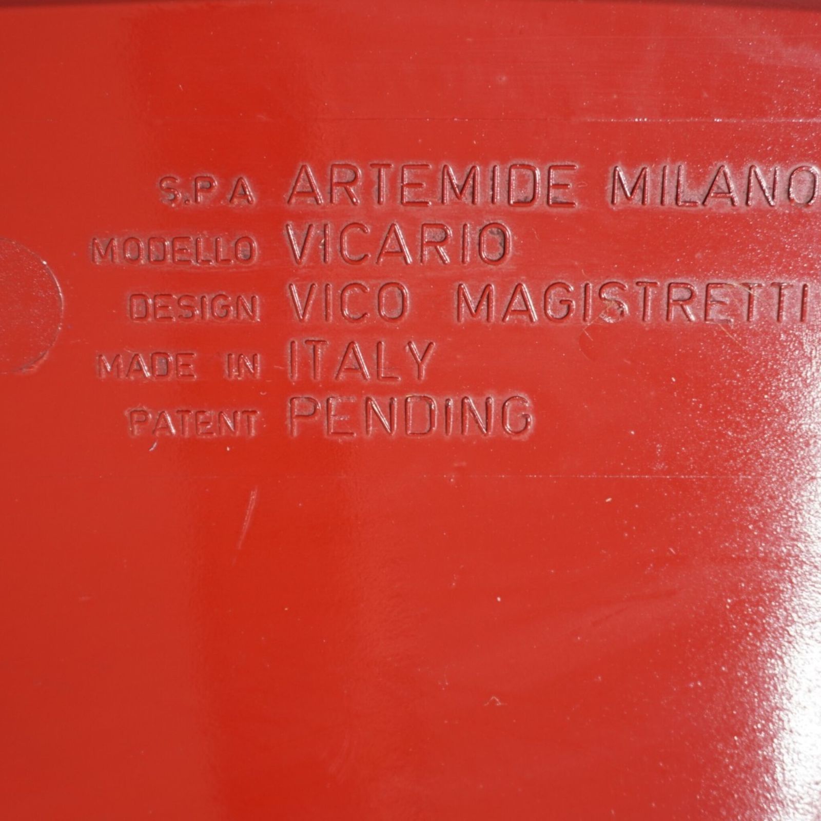 photo buy Vico Magistretti Vicario Set Of 2 Lounge Chairs For Artemide, 1970