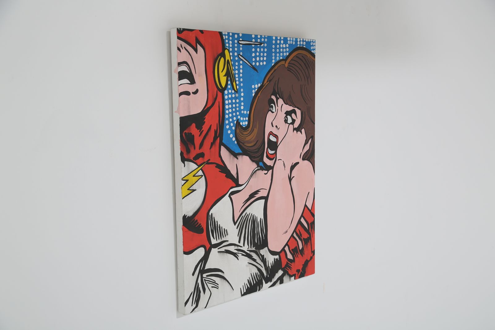 « Super Villains », Pop Art sur toile par Cept, vers 2008-2010. photo 3295.0