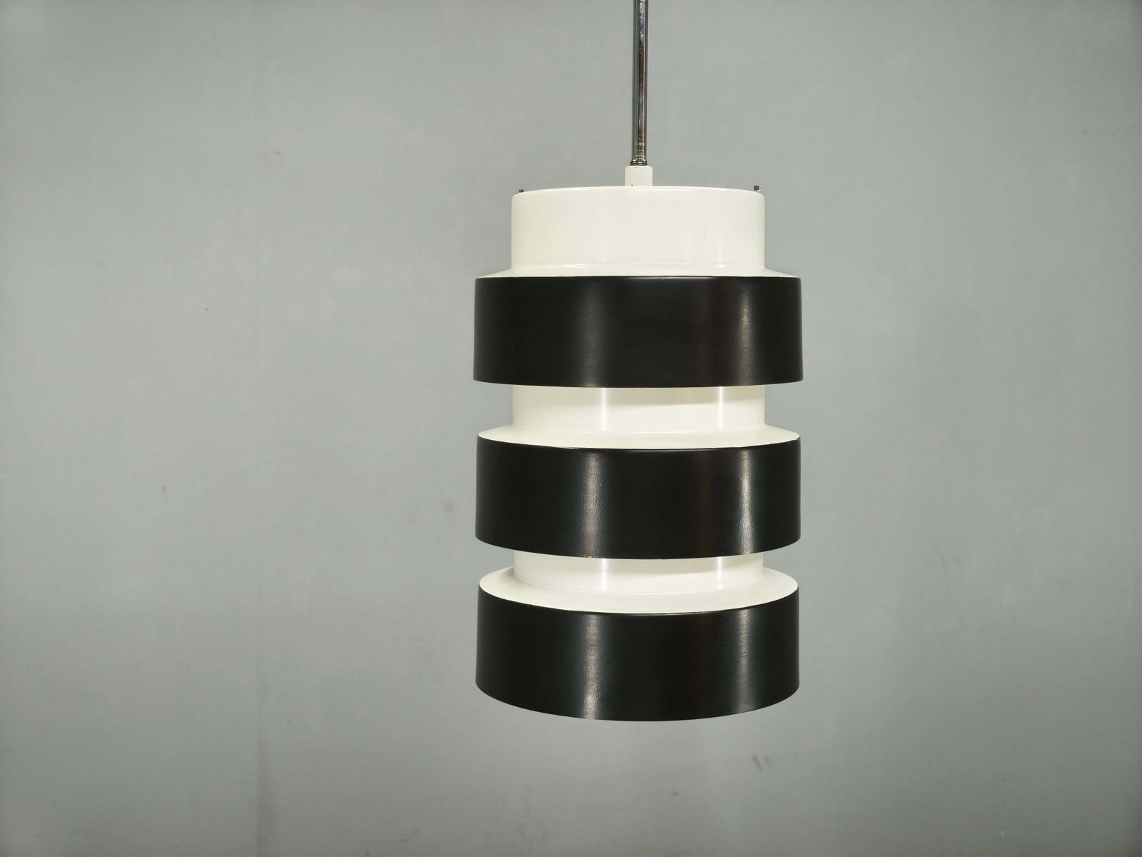 Pair Of Drupol Mid Century Pendant Lights, Czechoslovakia, 1960s photo for sale