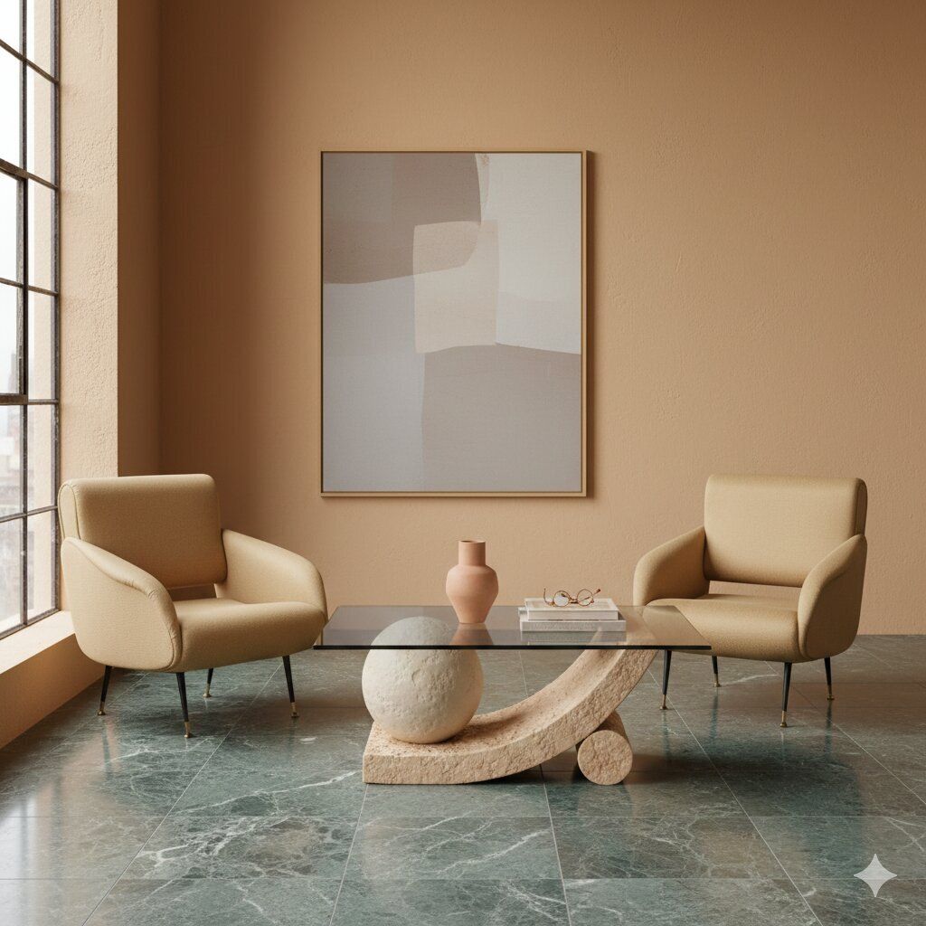 Fauteuils Ca. Jaren 1950 1960 In Kunstleer En Schuimrubber photo furniture